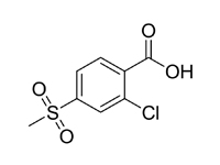 2-<em>氯</em>-4-(甲磺酰基)苯甲酸,97%(HPLC)